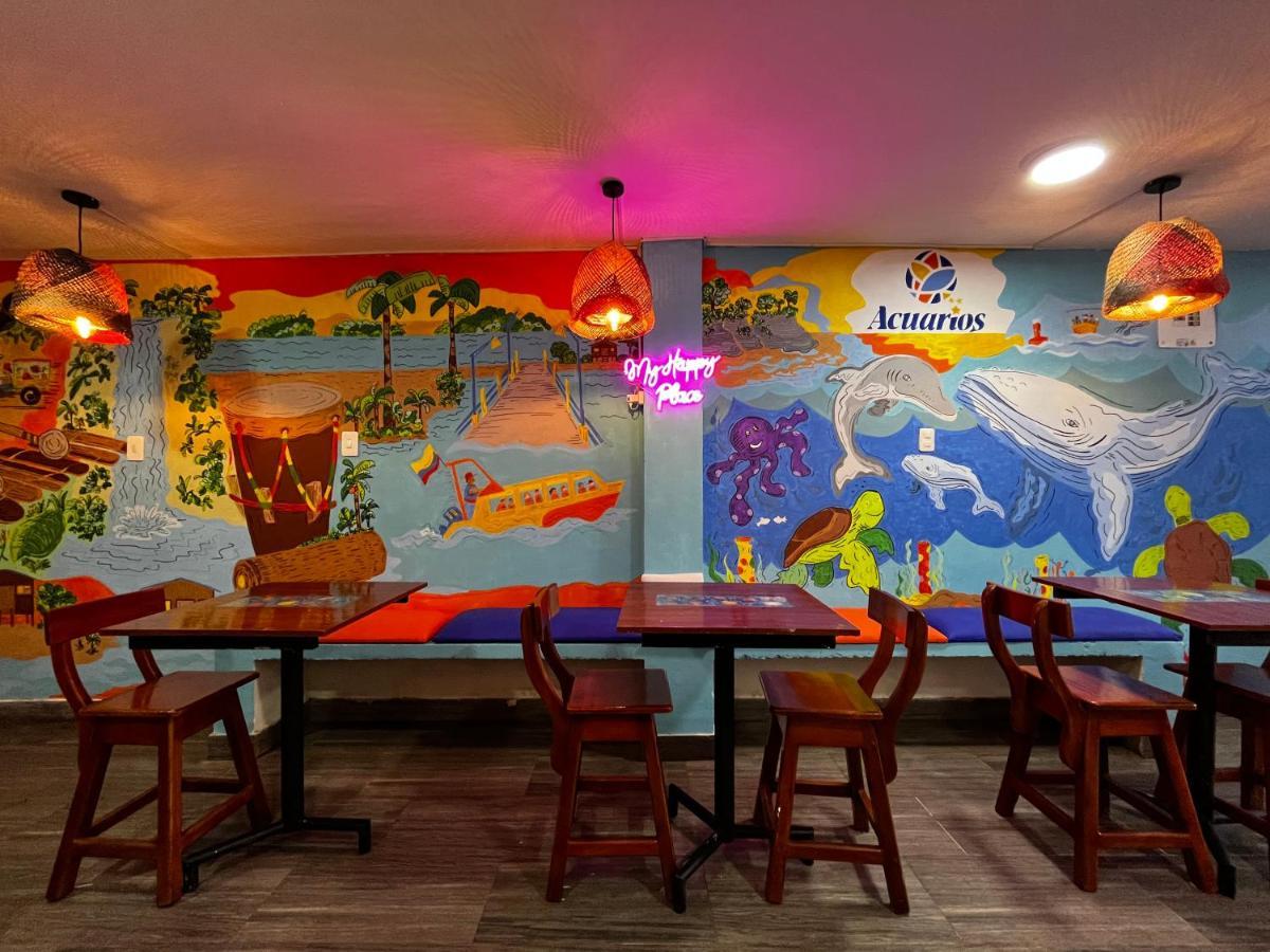 Acuarios Hostal Playa Ladrilleros ภายนอก รูปภาพ