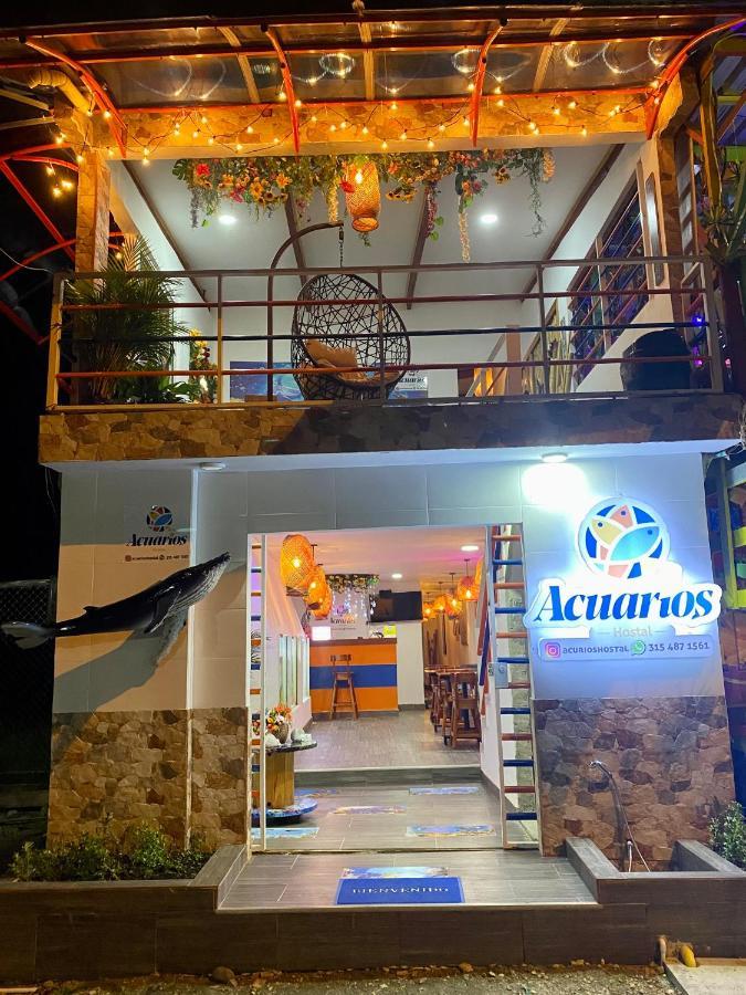 Acuarios Hostal Playa Ladrilleros ภายนอก รูปภาพ