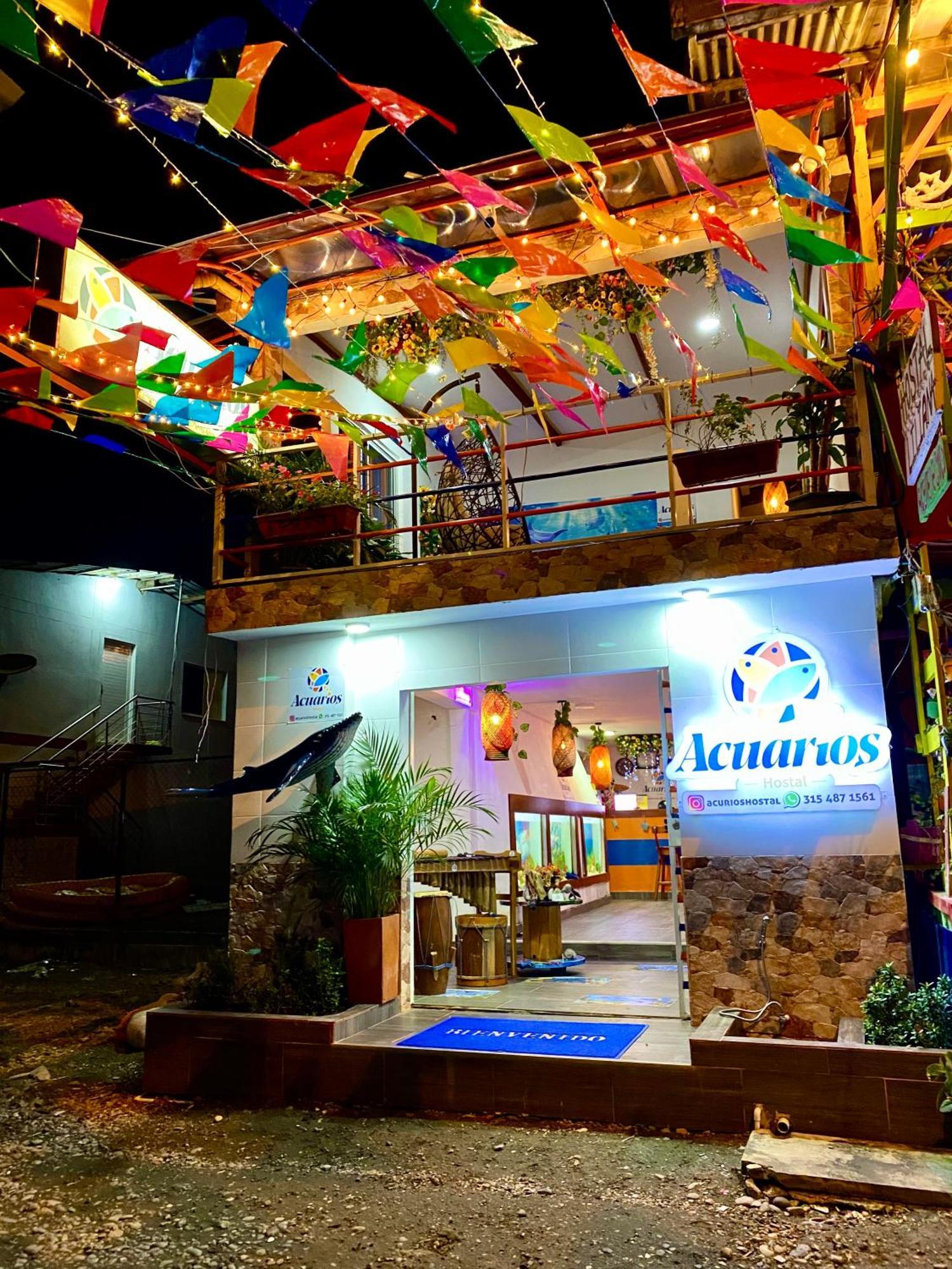 Acuarios Hostal Playa Ladrilleros ภายนอก รูปภาพ